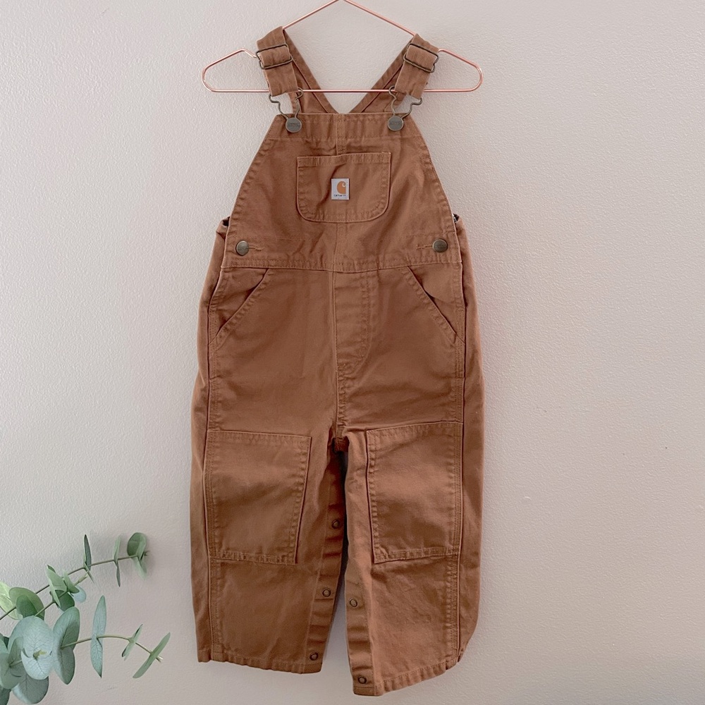 Carhartt toddler bib overalls (24 months)